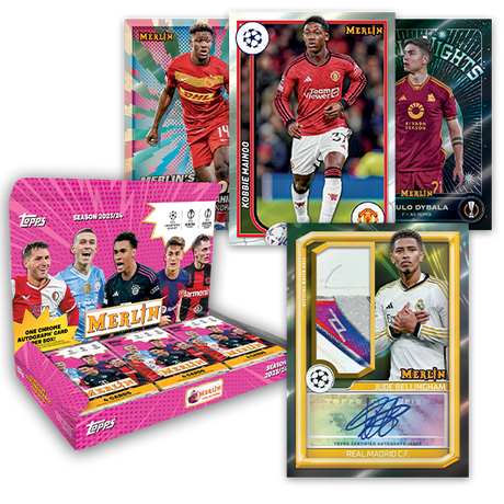 Topps Merlin UEFA Chrome 2023/24 - Hobby Box