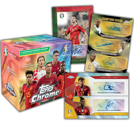 Topps Chrome UEFA EURO 2023/24 - Hobby Box