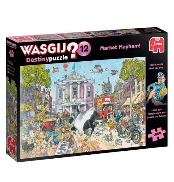 Wasgij Destiny: Market Mayhem! - 1000 (Puslespil)