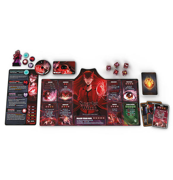 Marvel: Dice Throne - Scarlet Witch & Thor & Loki & Spiderman (Eng)