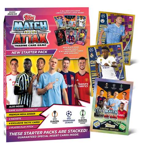 Fodboldkort - Topps Match Attax 2023/24 - Starter Pack