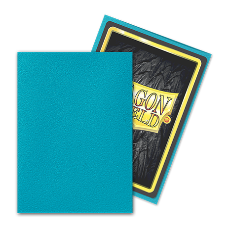 Dragon Shield: Matte Sleeves (100) - Turquoise