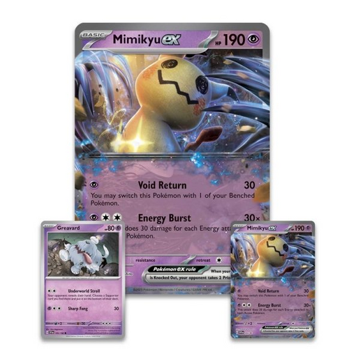 Pokemon TCG: Mimikyu - Ex Box