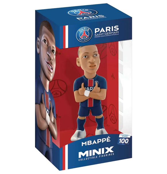 Minix Football Stars - Paris Saint-Germain Mbappé (12 cm) #100
