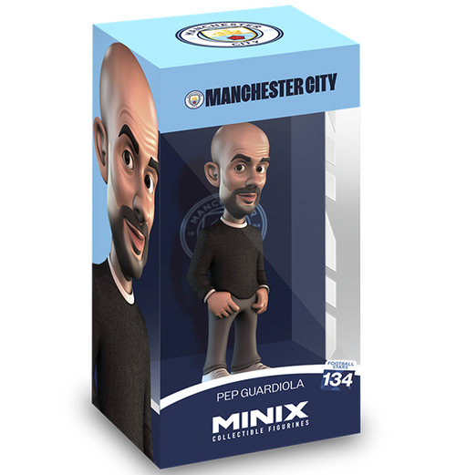 Minix Football Stars - Manchester City Pep Guardiola (12 cm) #134
