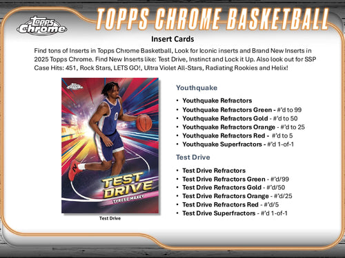 Topps Chrome Basketball 2024/25 - Hobby Box