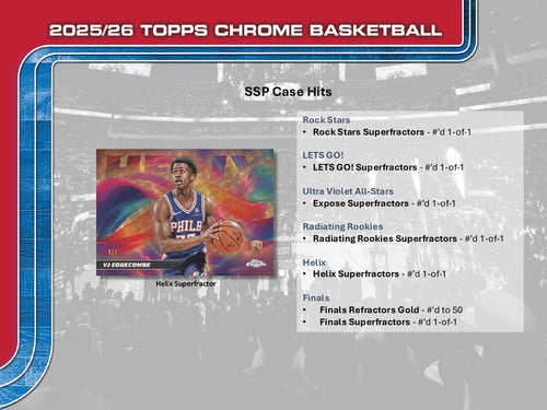 Topps Chrome Basketball 2025/26 - Jumbo Box