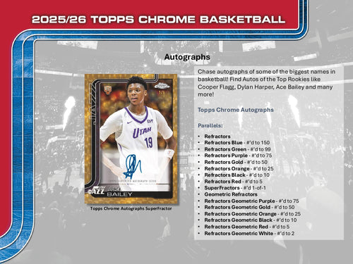Topps Chrome Basketball 2025/26 - Mega Box