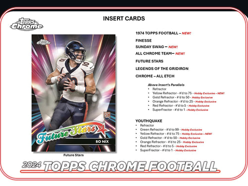 Topps Chrome Football 2024 - Hobby Box