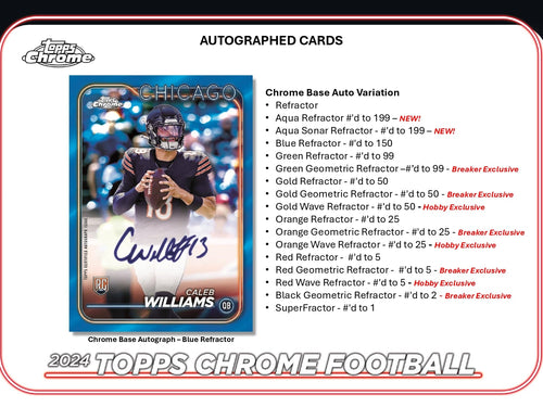 Topps Chrome Football 2024 - Hobby Box