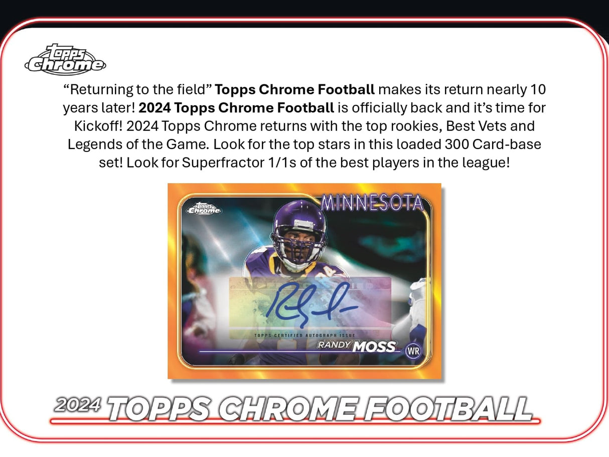 Topps Chrome Football 2024 - Value Box