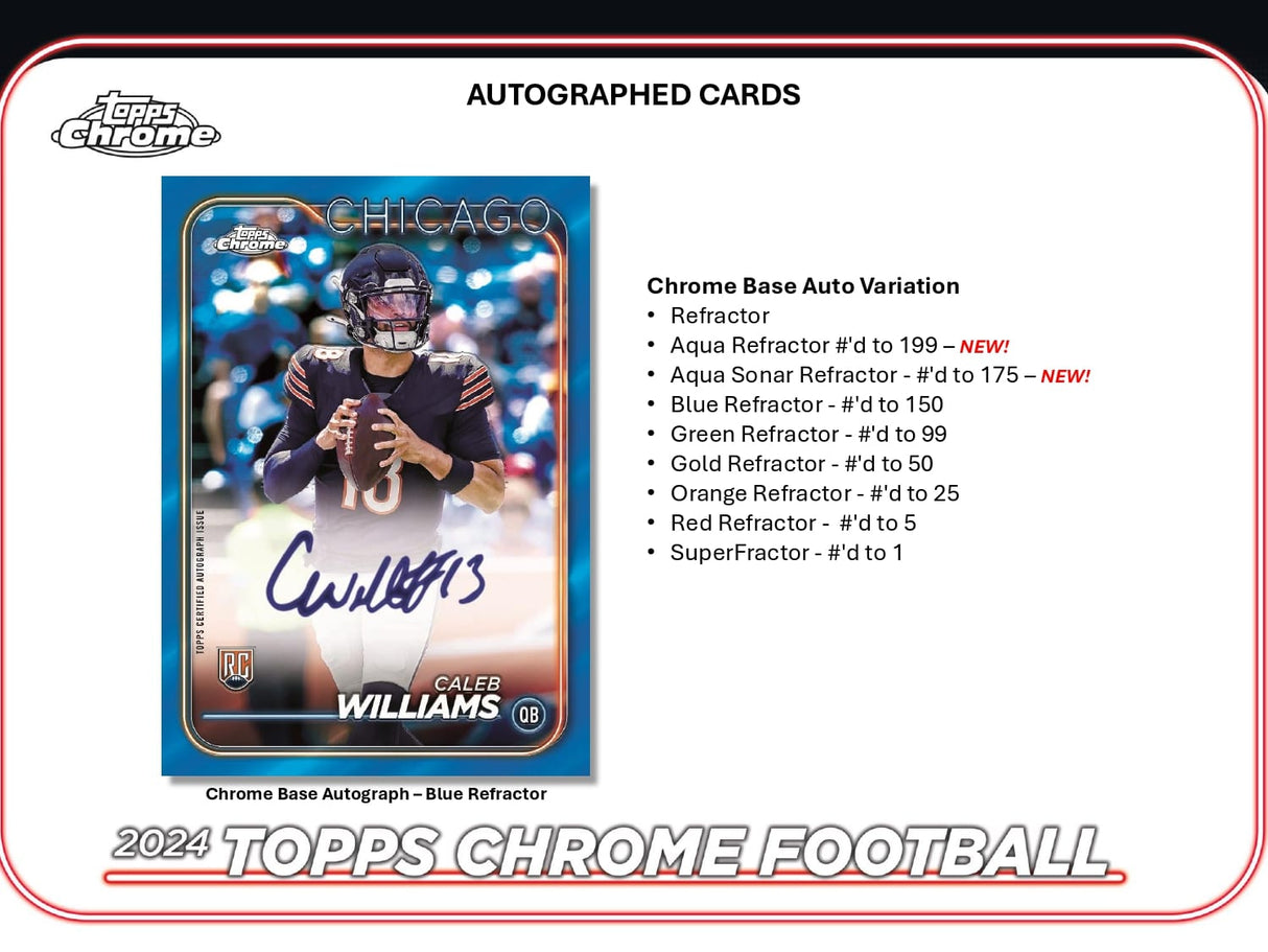 Topps Chrome Football 2024 - Value Box