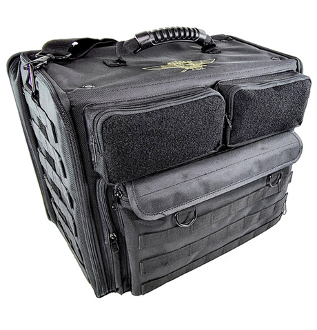 P.A.C.K. 432 2.0 Molle Horizontal with Magna Rack Slider Load Out (Black)