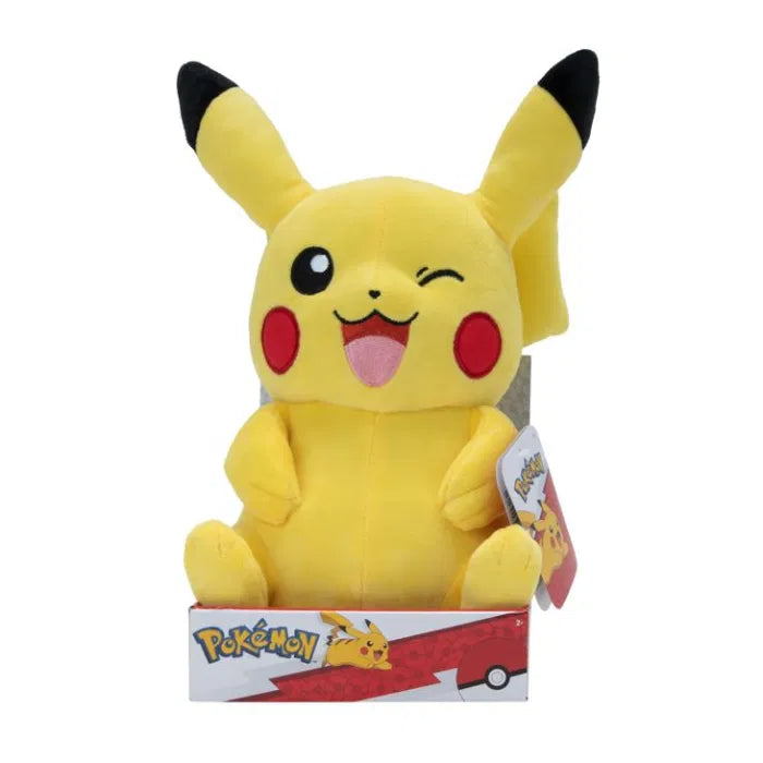 Pokémon Plush: Winking Pikachu - 30 cm