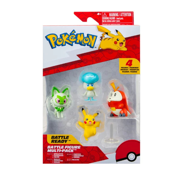 Pokemon: Battle Figure - Generation IX 4-Pack