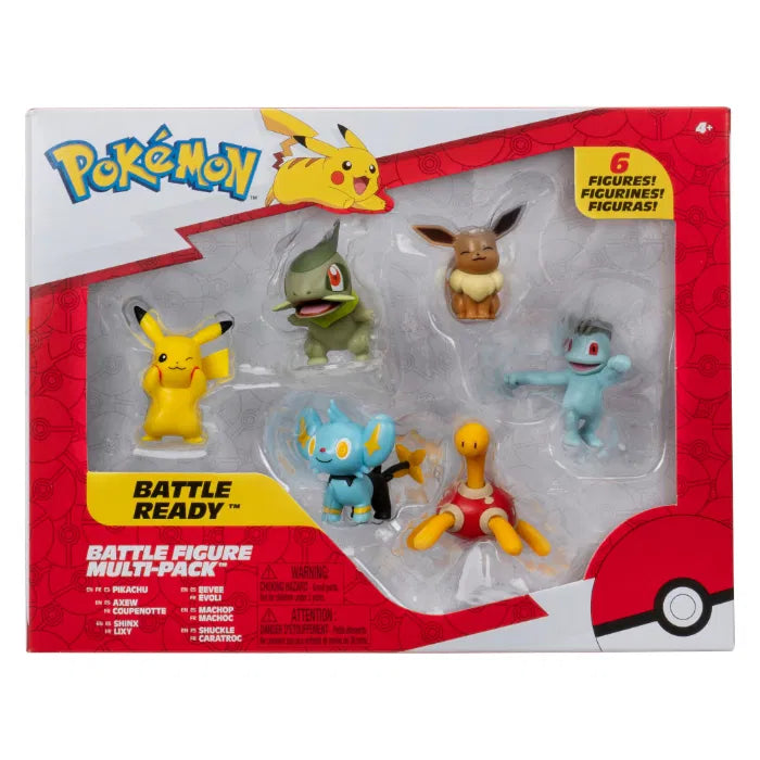Pokemon: Battle Figure - 6 Pack