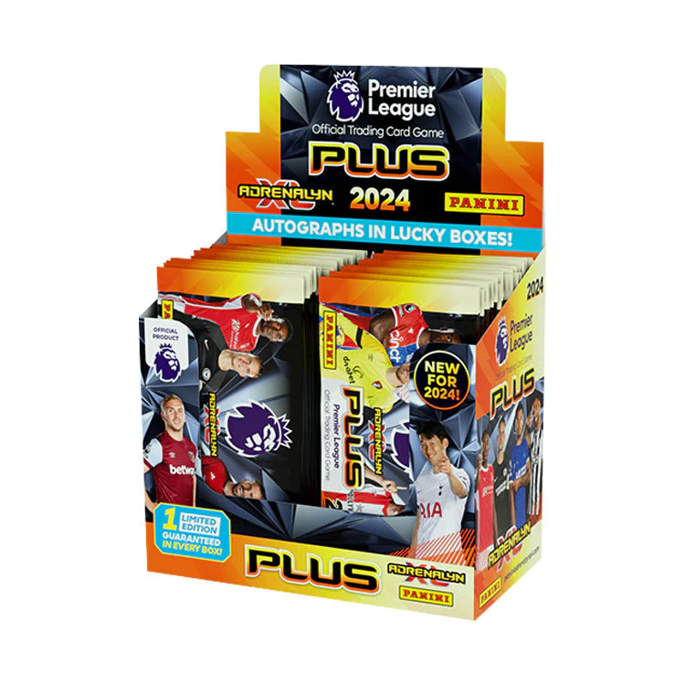 Panini Premier League Adrenalyn XL PLUS 2023/24 - Booster display