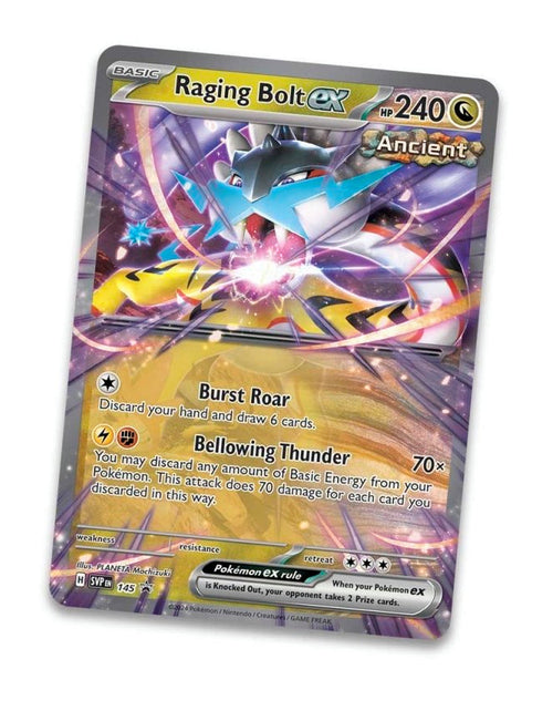 Pokémon Paradox Destinies - Raging Bolt Ex Tin