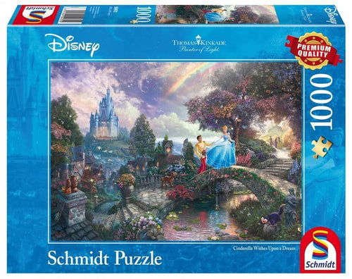 Thomas Kinkade: Disney Cinderella 1000 (Puslespil)