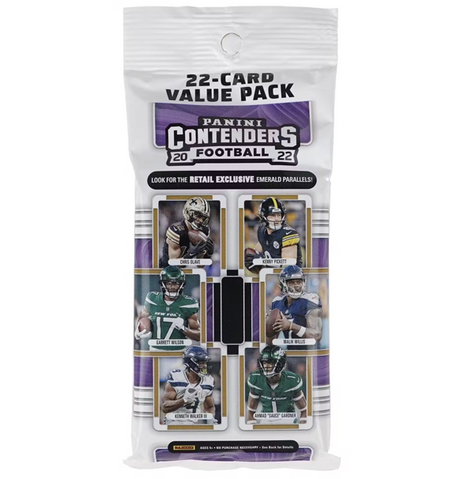 Panini: Contenders 2022 Football - Fat Pack/Value Pack