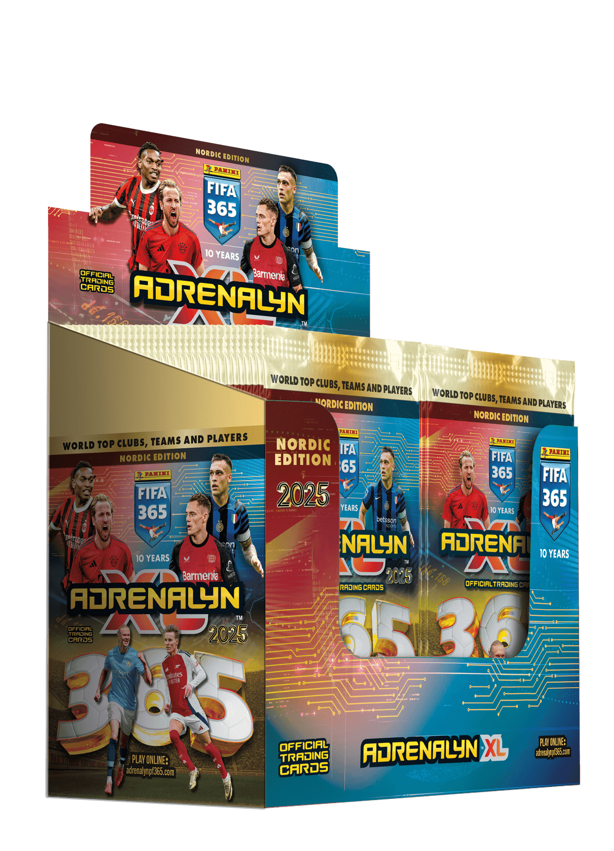 Panini FIFA 365 2025 - Booster Display