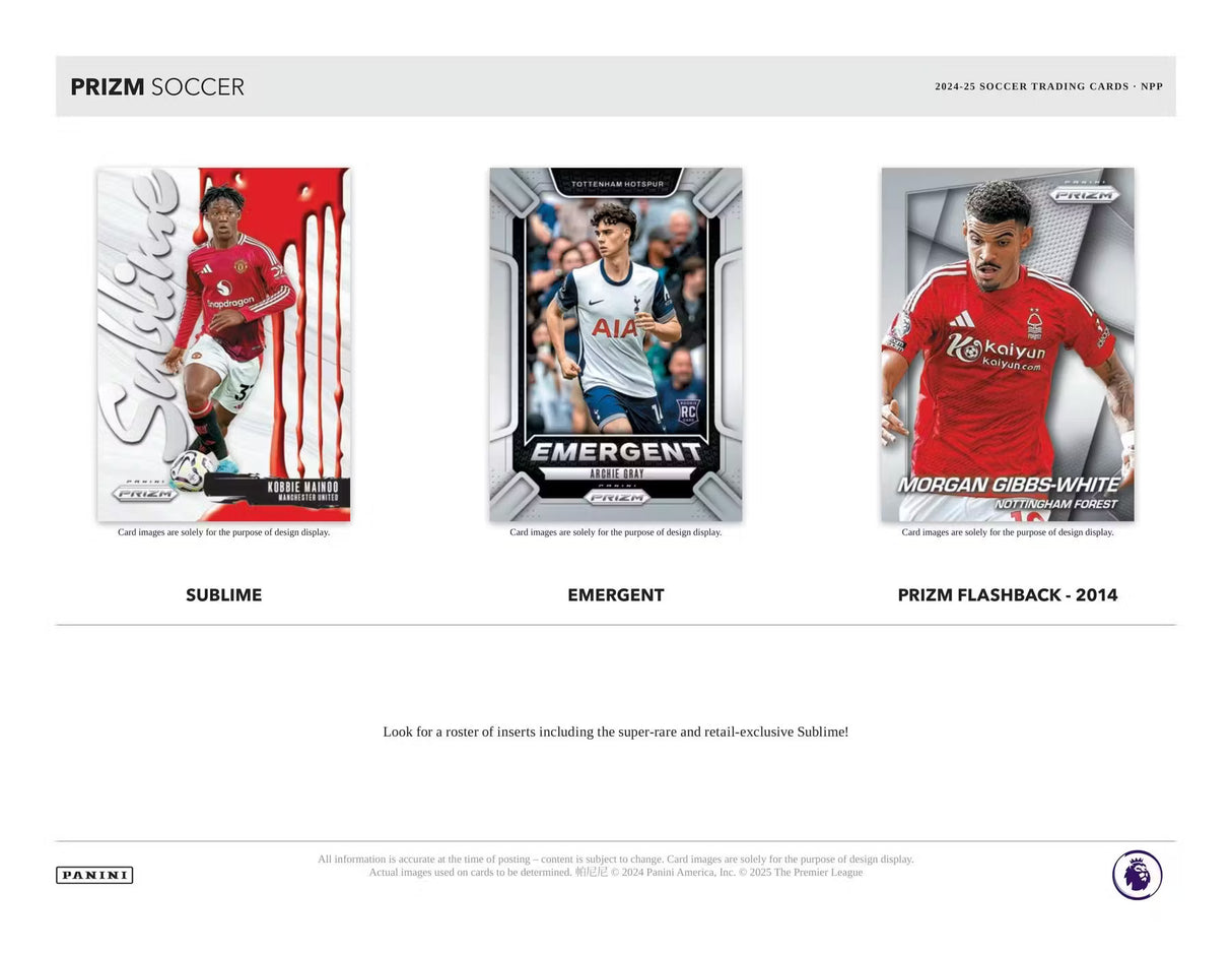 Panini Prizm Premier League 2024/25 - Blaster Box