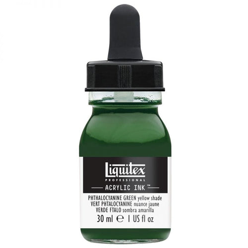 Liquitex Acrylic Ink - Phthalocyanine Green Yellow Shade 30ml