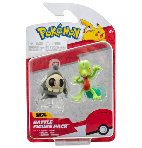 Pokemon: Battle Figure - Duskull & Treecko