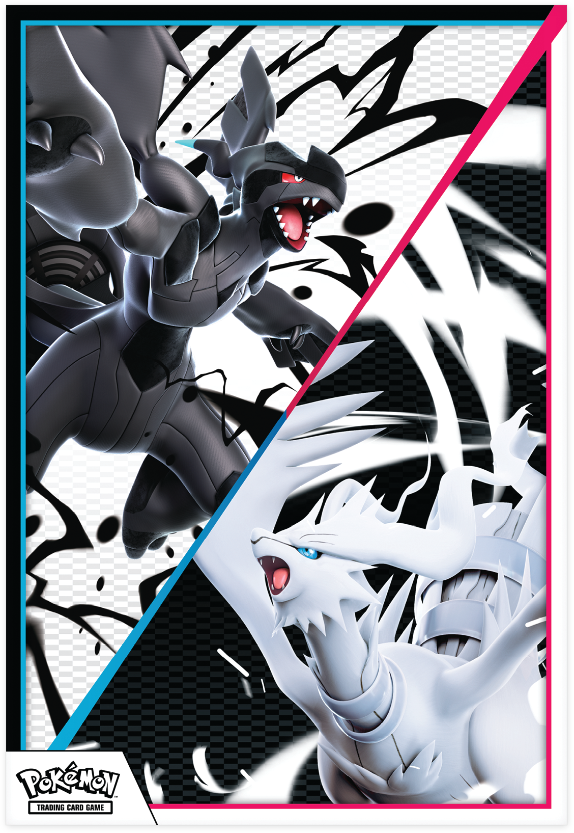 Pokemon Scarlet & Violet 10.5 - Black Bolt & White Flare - Poster Collection Unova