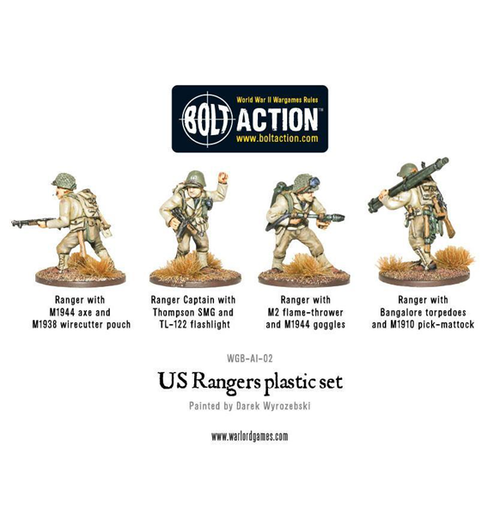 Bolt Action: Rangers lead the way! WWII US Rangers (Eng)