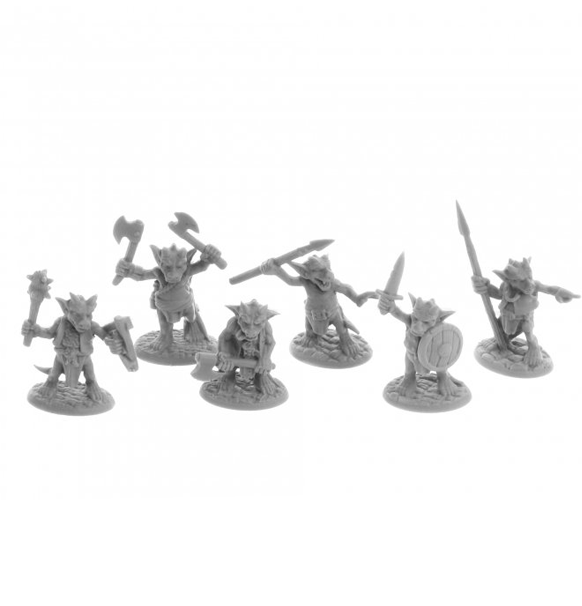 Reaper Bones: Ratpelt Kobold Mooks (6 Stk)