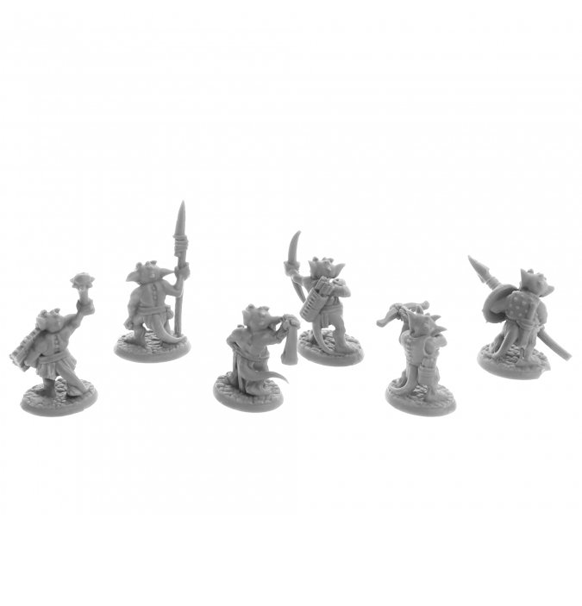 Reaper Bones: Ratpelt Kobold Warriors (6 stk)