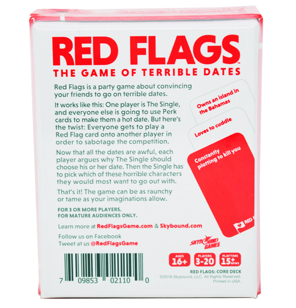 Red Flags: The Game of Terrible Dates