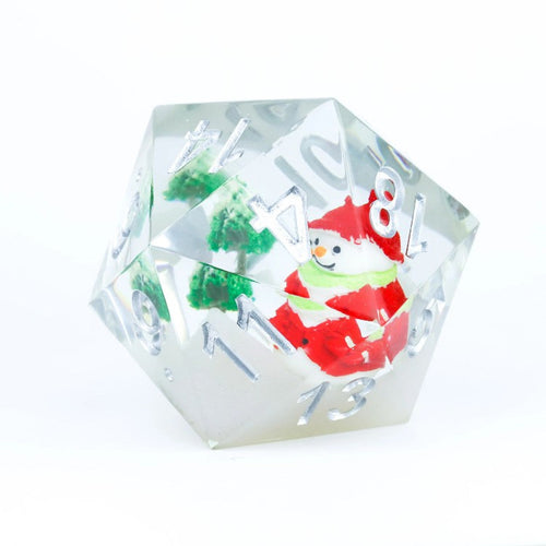 Sirius Dice - Snowman 54mm D20