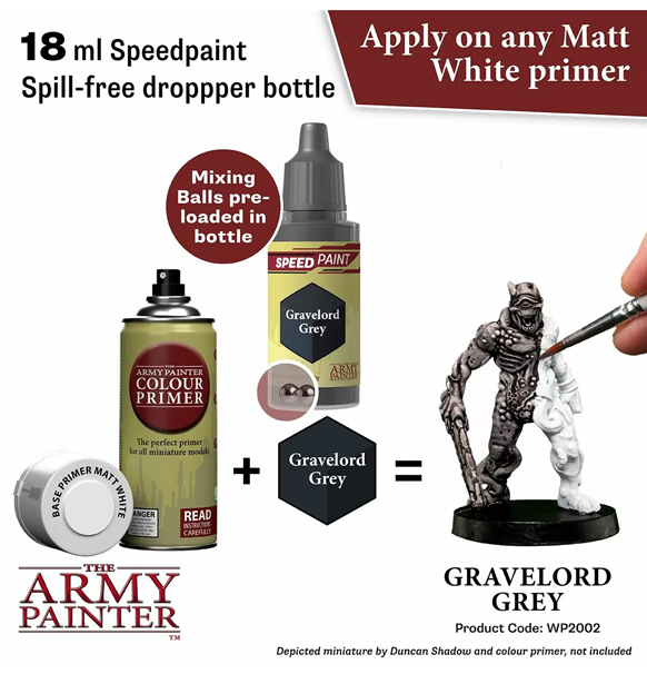 Army Painter: Speedpaint 2.0 - Gravelord Grey