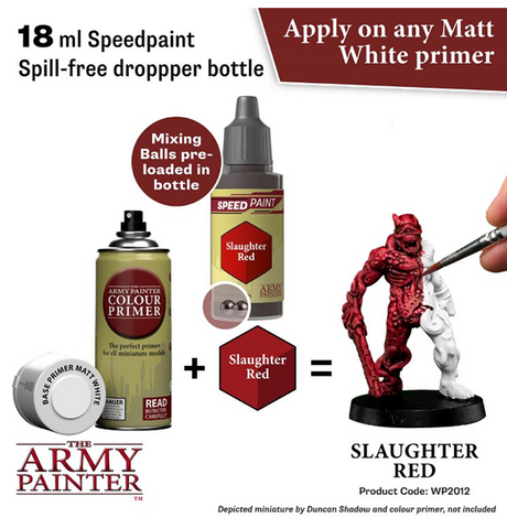 Army Painter: Speedpaint 2.0 - Slaughter Red