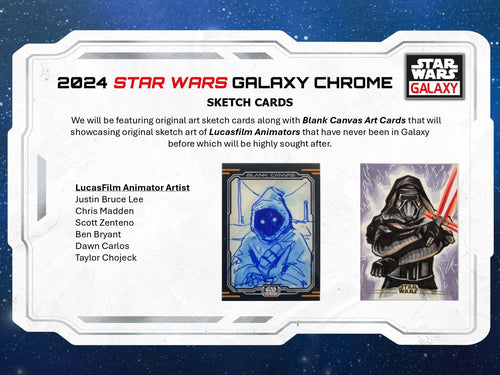 Topps Chrome Star Wars Galaxy 2024 - Hobby Box