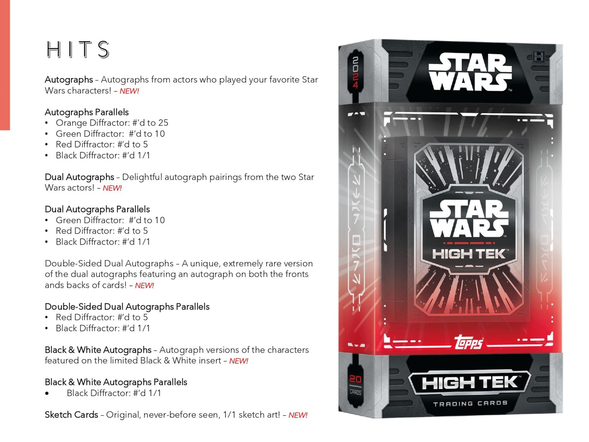 Topps Star Wars High-tek 2024 - Hobby Box