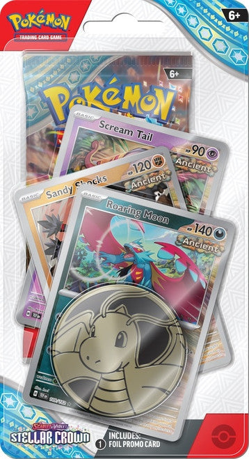 Pokemon Scarlet & Violet 7: Stellar Crown - Premium Checklane Blister