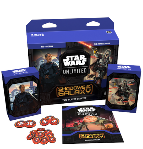 *Forudbestilling* Star Wars: Unlimited - Shadows of the Galaxy 2-player Starter Kit