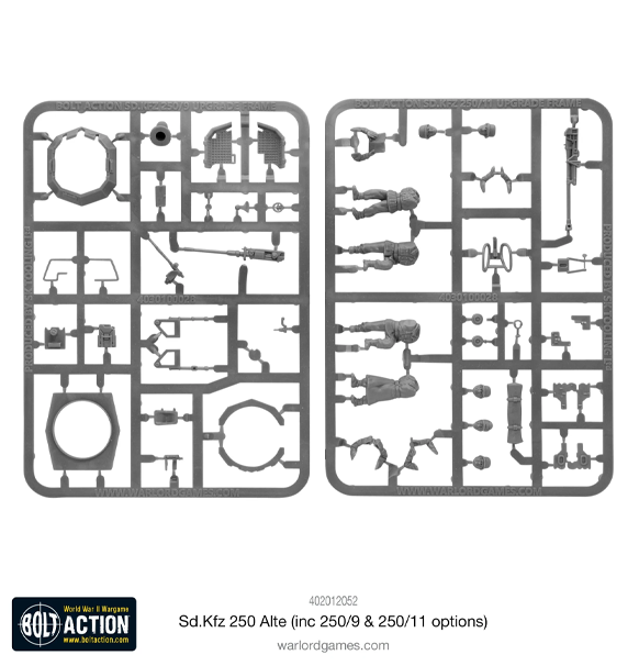 Bolt Action: SD Kfz 250 (Alte) Half-track (Eng)