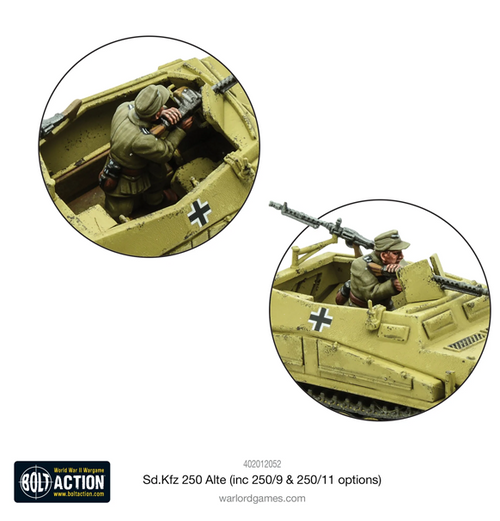 Bolt Action: SD Kfz 250 (Alte) Half-track (Eng)