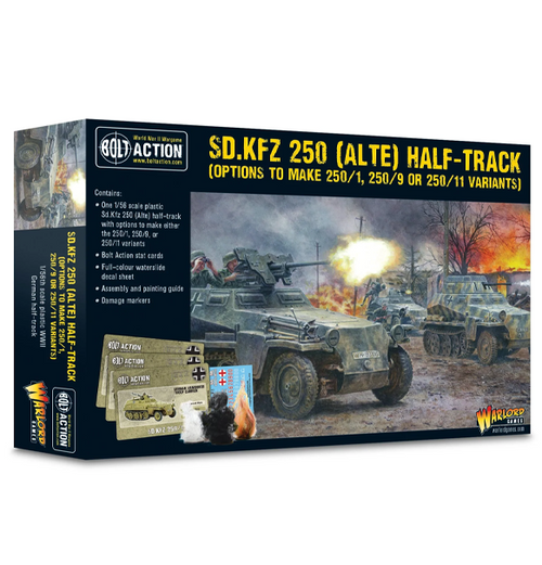 Bolt Action: SD Kfz 250 (Alte) Half-track (Eng)