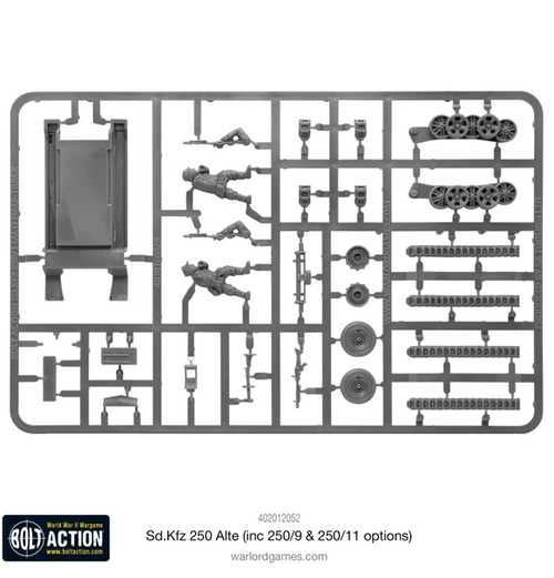 Bolt Action: SD Kfz 250 (Alte) Half-track (Eng)