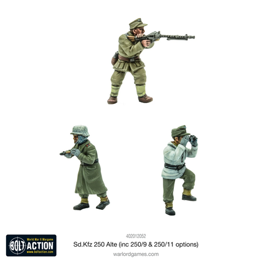 Bolt Action: SD Kfz 250 (Alte) Half-track (Eng)