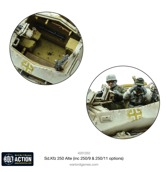 Bolt Action: SD Kfz 250 (Alte) Half-track (Eng)