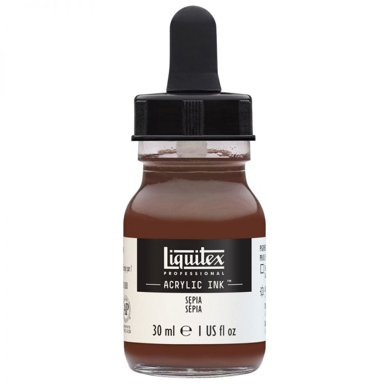 Liquitex Acrylic Ink - Sepia 30ml
