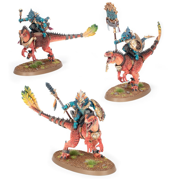 Age of Sigmar: Seraphon - Aggradon Lancers