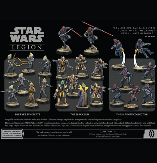 Star Wars Legion - Shadow Collective Starter Set