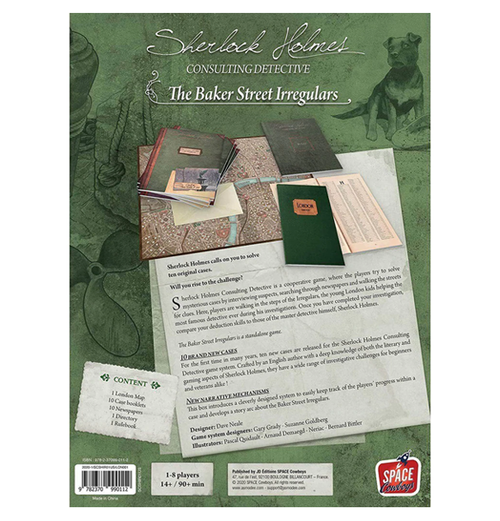 Sherlock Holmes Consulting Detective The Baker Street Irregulars (Eng)